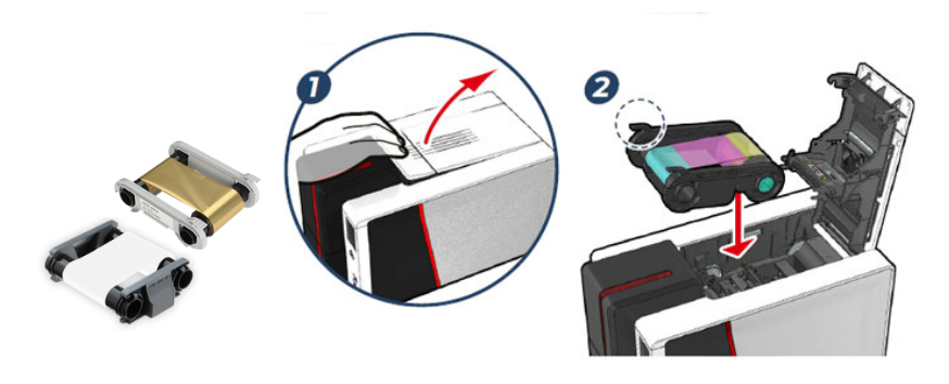 How-to-Install-Evolis-Printer-Ribbon-Cartridge How-to-Install-Evolis-Printer-Ribbon-Cartridge